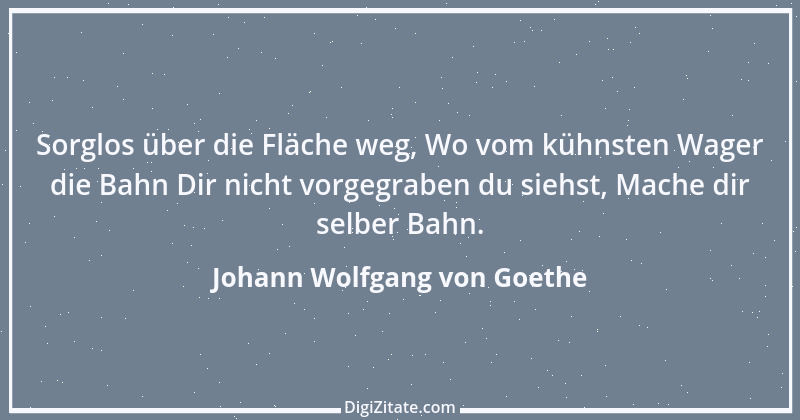 Zitat von Johann Wolfgang von Goethe 756