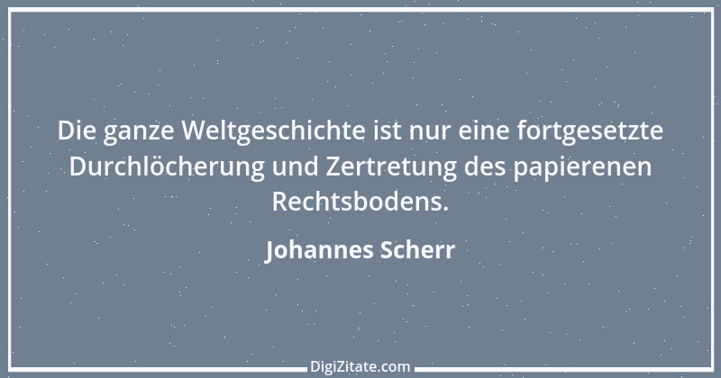 Zitat von Johannes Scherr 2