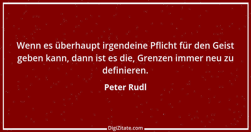 Zitat von Peter Rudl 1030