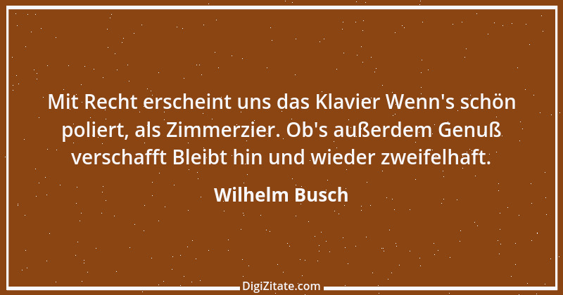 Zitat von Wilhelm Busch 308