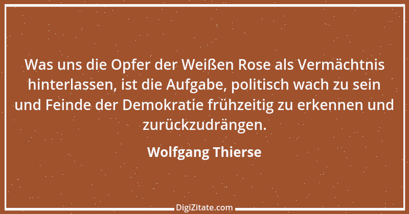 Zitat von Wolfgang Thierse 9