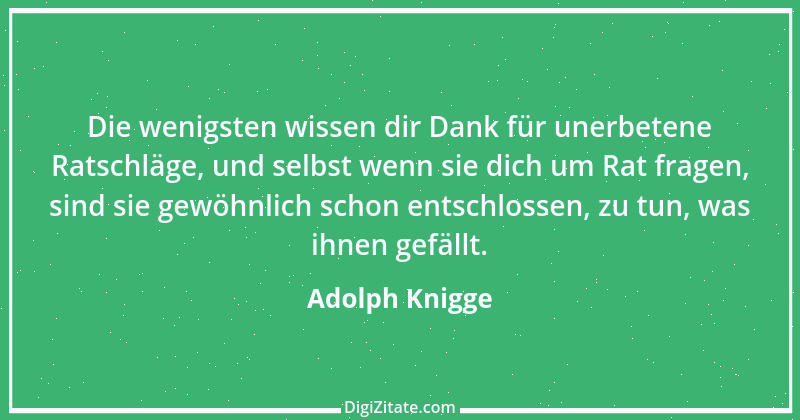 Zitat von Adolph Knigge 83