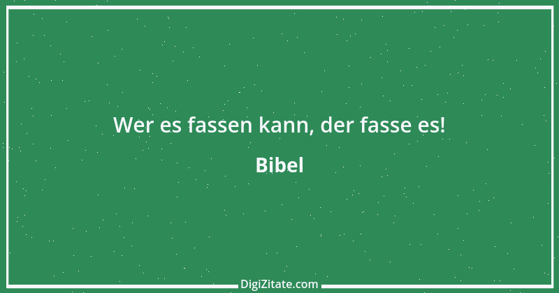 Zitat von Bibel 1061