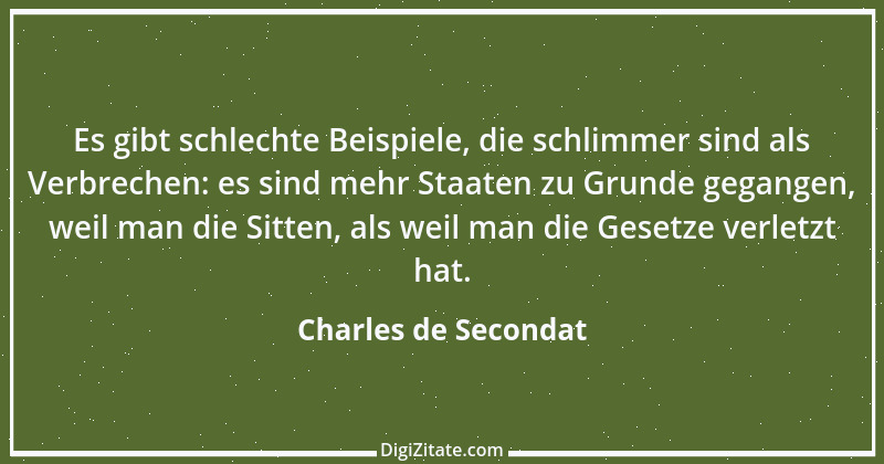 Zitat von Charles de Secondat 221