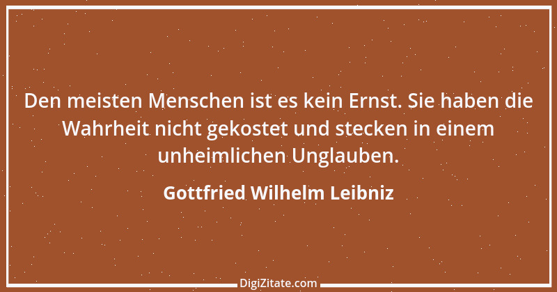 Zitat von Gottfried Wilhelm Leibniz 36