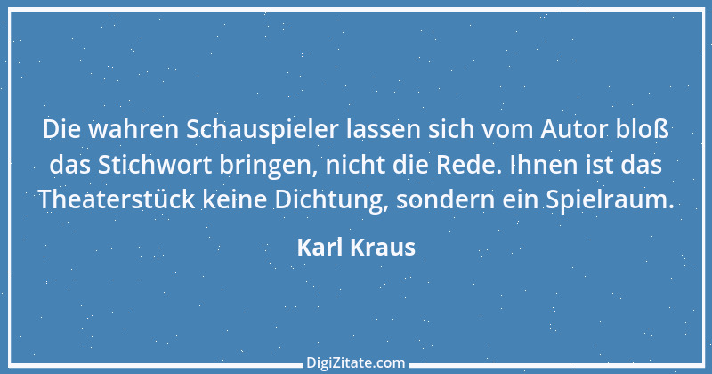 Zitat von Karl Kraus 785