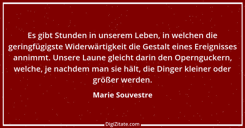 Zitat von Marie Souvestre 1