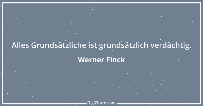 Zitat von Werner Finck 24