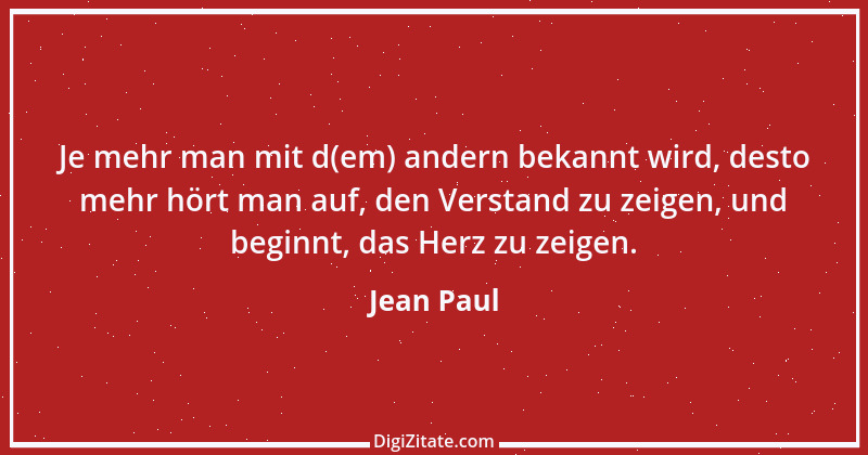 Zitat von Jean Paul 172