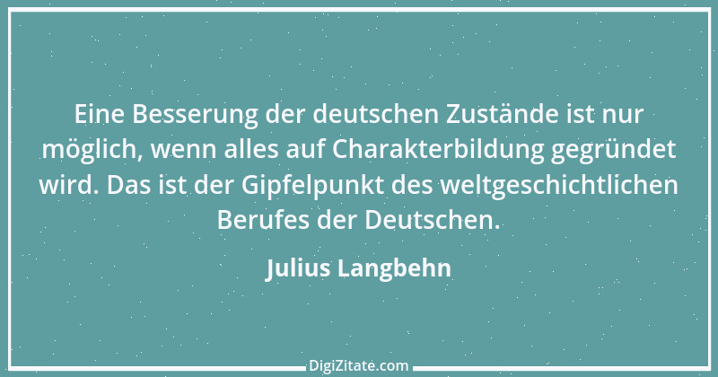 Zitat von Julius Langbehn 138