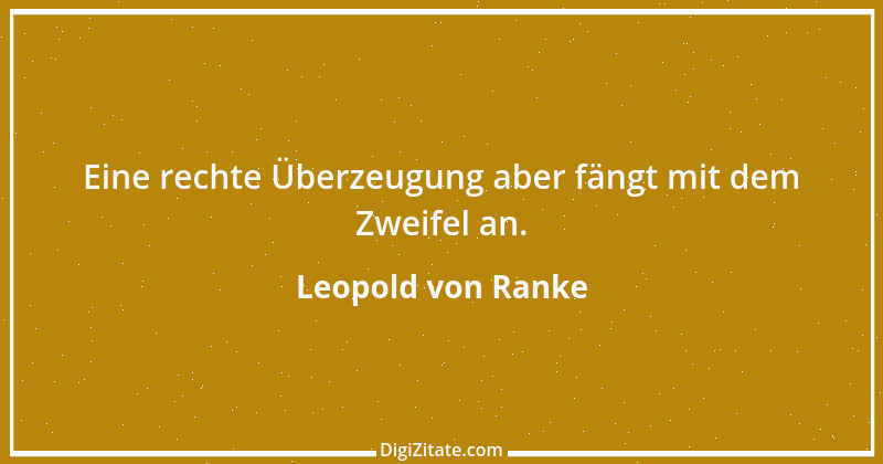 Zitat von Leopold von Ranke 71