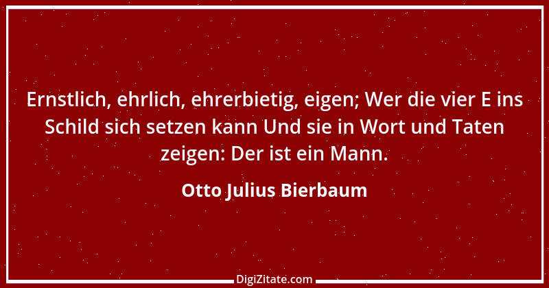 Zitat von Otto Julius Bierbaum 21