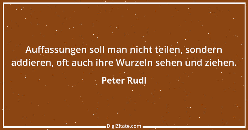 Zitat von Peter Rudl 1301