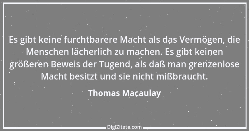 Zitat von Thomas Macaulay 10