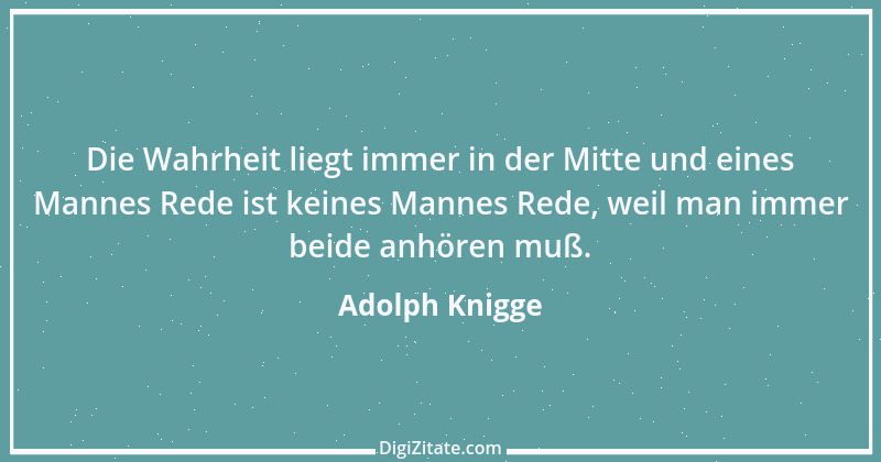 Zitat von Adolph Knigge 85