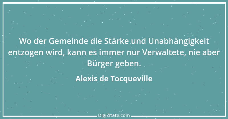 Zitat von Alexis de Tocqueville 2