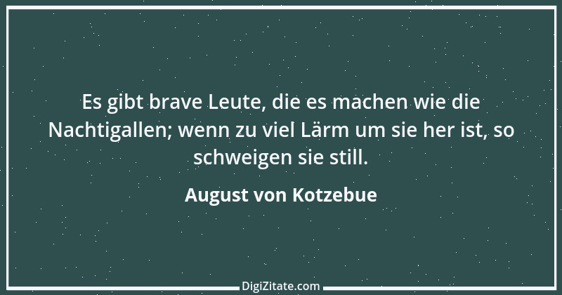 Zitat von August von Kotzebue 84