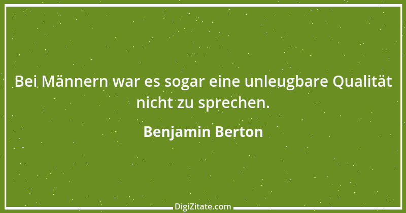 Zitat von Benjamin Berton 8