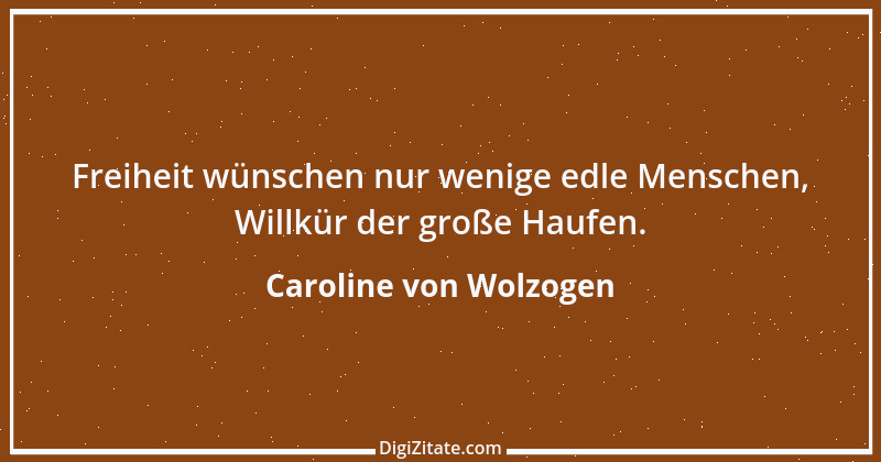 Zitat von Caroline von Wolzogen 9