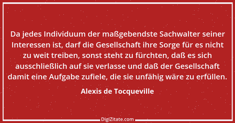 Zitat von Alexis de Tocqueville 3