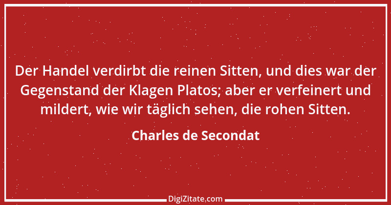 Zitat von Charles de Secondat 224