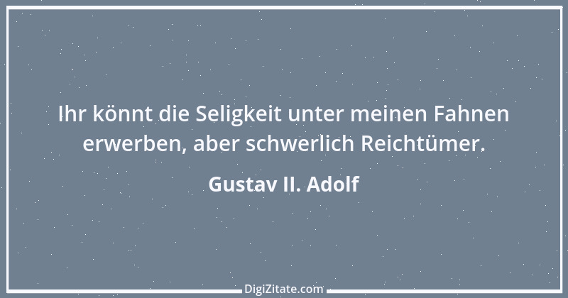 Zitat von Gustav II. Adolf 1