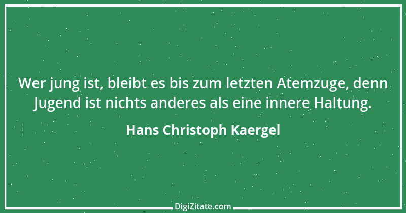 Zitat von Hans Christoph Kaergel 2