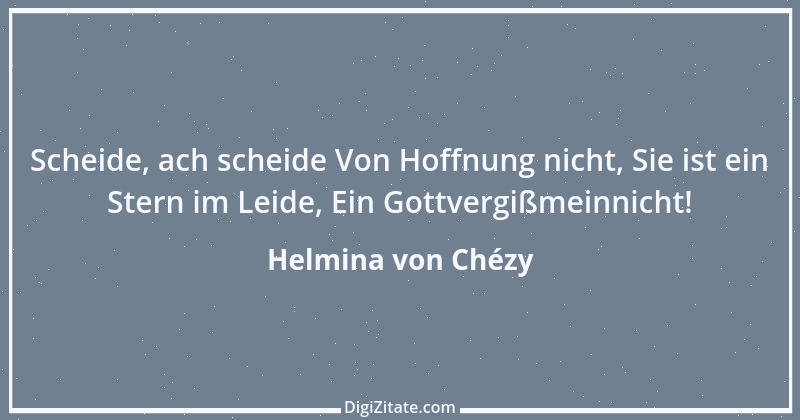 Zitat von Helmina von Chézy 2