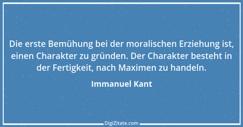 Zitat von Immanuel Kant 520