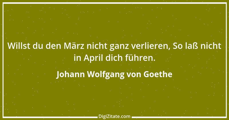 Zitat von Johann Wolfgang von Goethe 2029