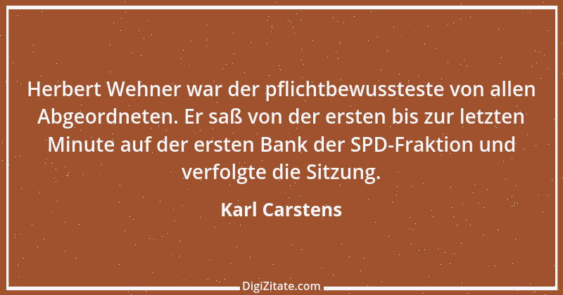 Zitat von Karl Carstens 8