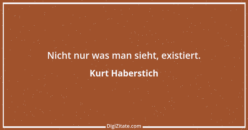 Zitat von Kurt Haberstich 232