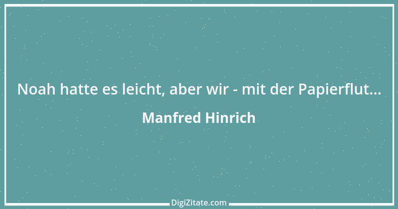 Zitat von Manfred Hinrich 1203