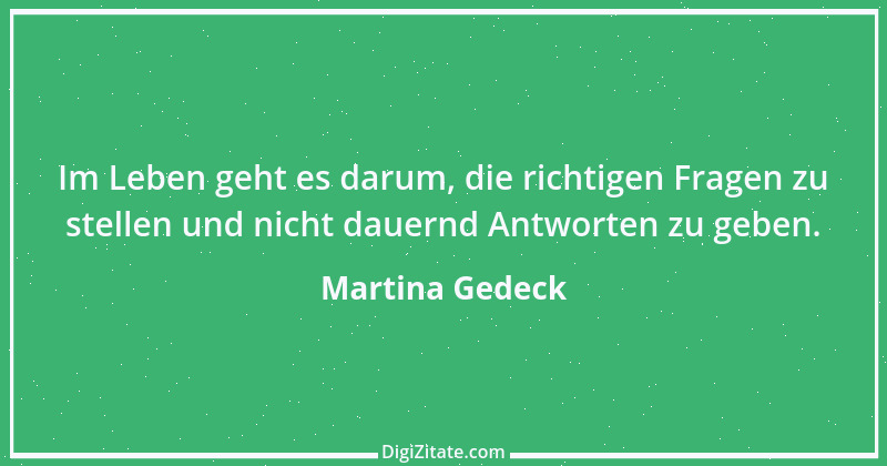 Zitat von Martina Gedeck 2