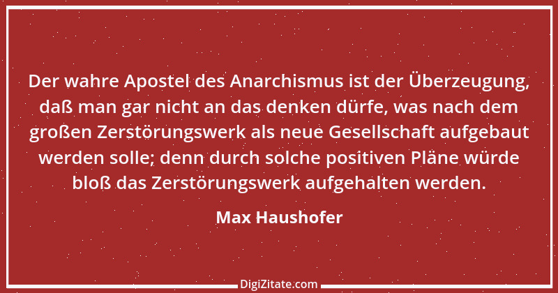 Zitat von Max Haushofer 21