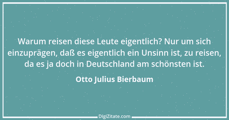 Zitat von Otto Julius Bierbaum 23