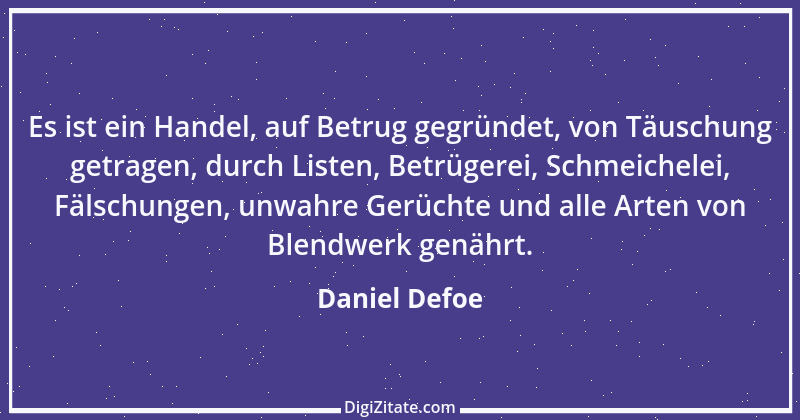 Zitat von Daniel Defoe 10