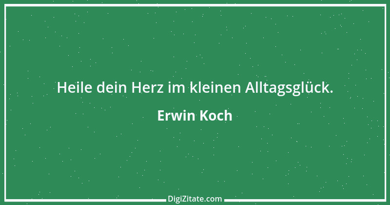 Zitat von Erwin Koch 161