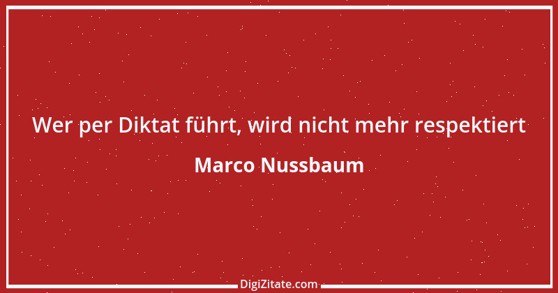 Zitat von Marco Nussbaum 2