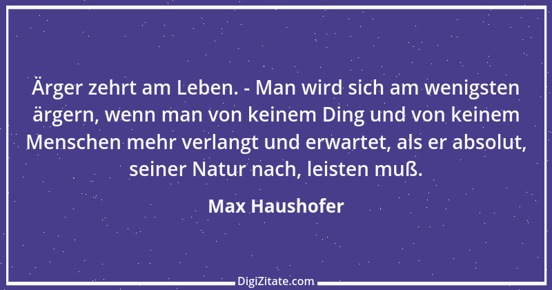 Zitat von Max Haushofer 22