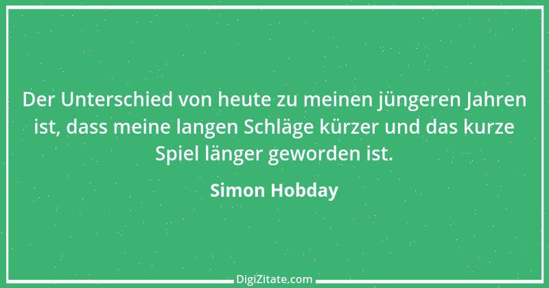 Zitat von Simon Hobday 1