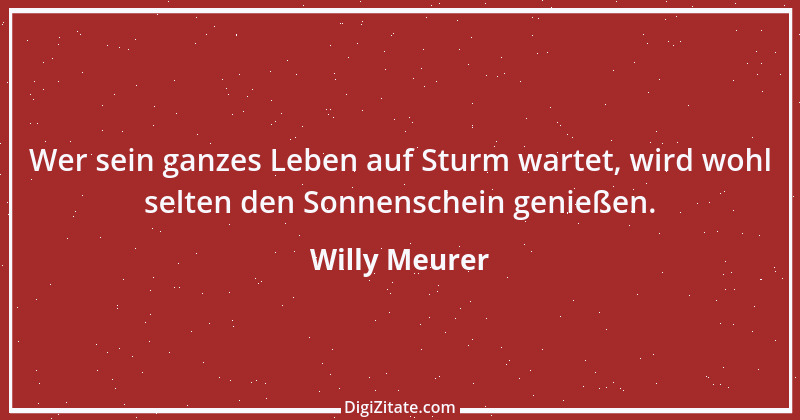 Zitat von Willy Meurer 331