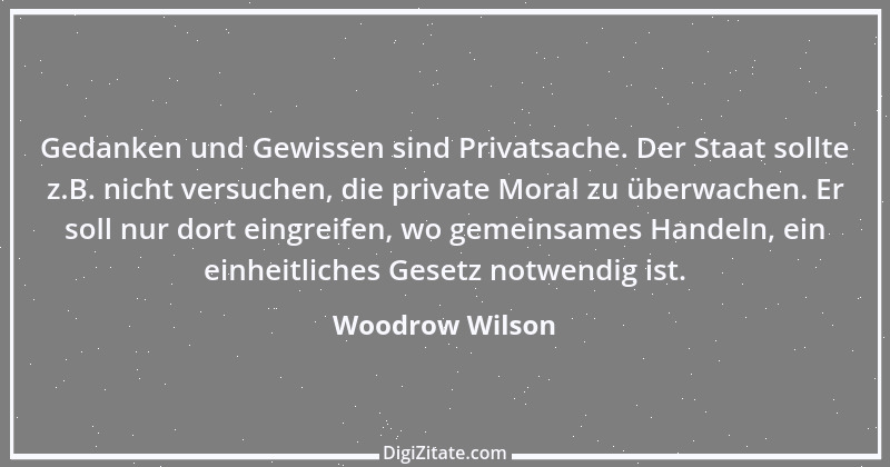 Zitat von Woodrow Wilson 13