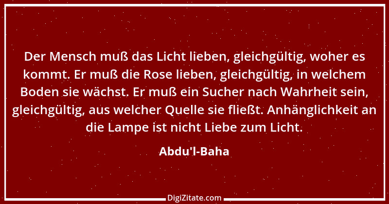 Zitat von Abdu'l-Baha 4