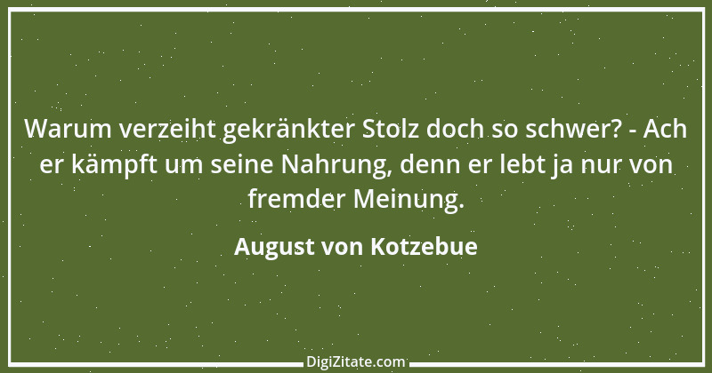 Zitat von August von Kotzebue 87