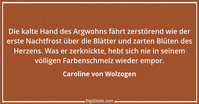 Zitat von Caroline von Wolzogen 12