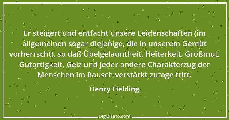 Zitat von Henry Fielding 9