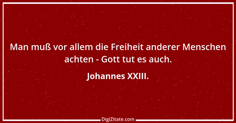 Zitat von Johannes XXIII. 9