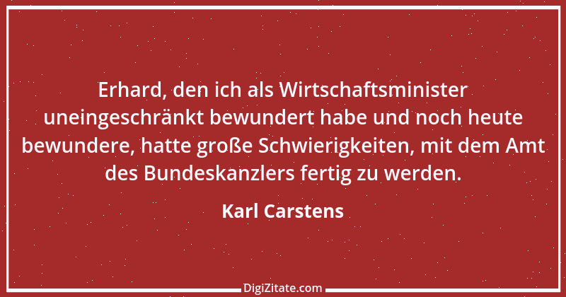 Zitat von Karl Carstens 10