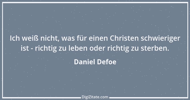 Zitat von Daniel Defoe 12